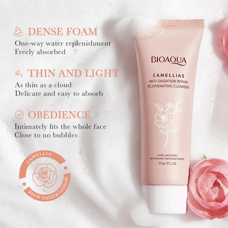 BIOAQUA Camellia Antioxidant Rejuvenating Cleansing Moisturizing