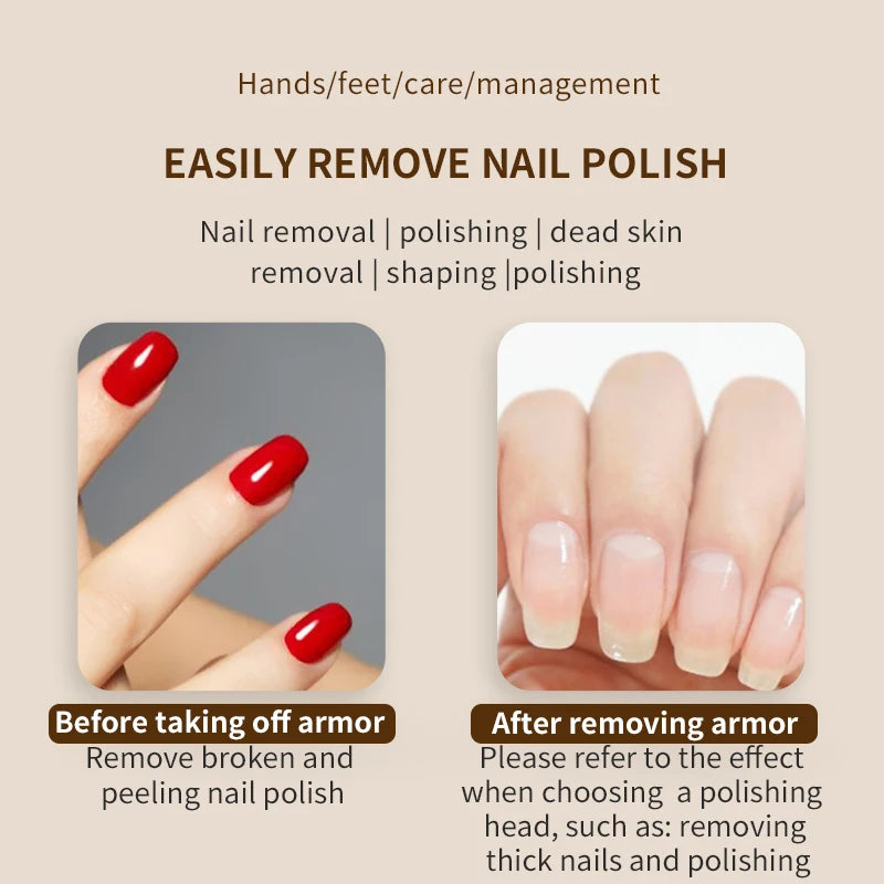 Electric Nail Polisher Drill Bits Professional