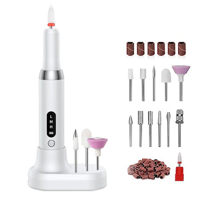 Electric Nail Polisher Drill Bits Professional Nails Grinding Polishing Dead Skin Removal Art Sanding File Pen Manicure Machine