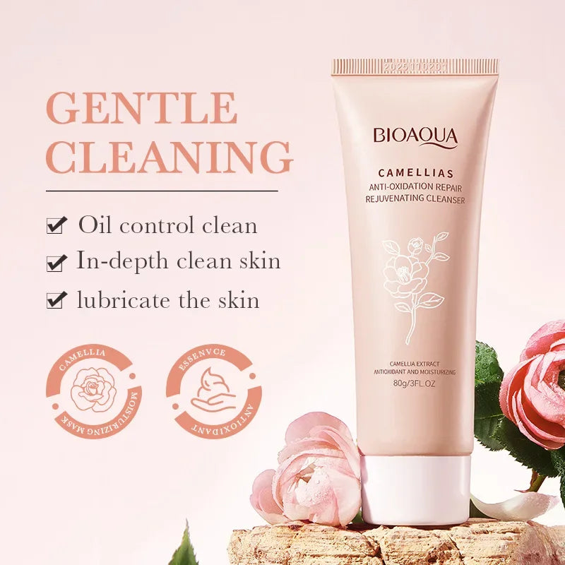 BIOAQUA Camellia Antioxidant Rejuvenating Cleansing Moisturizing