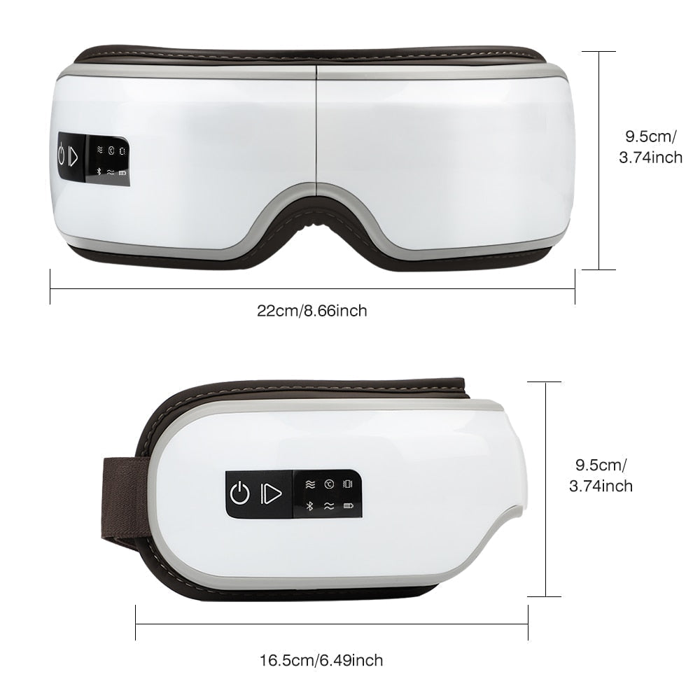 Smart eye massager, best smart eye massager, smart eye massager bluetooth, smart massager, best eye massager, smart eye massager for migraines.