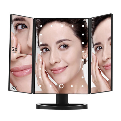 LED Touch Screen Makeup Mirror - Beeyouti