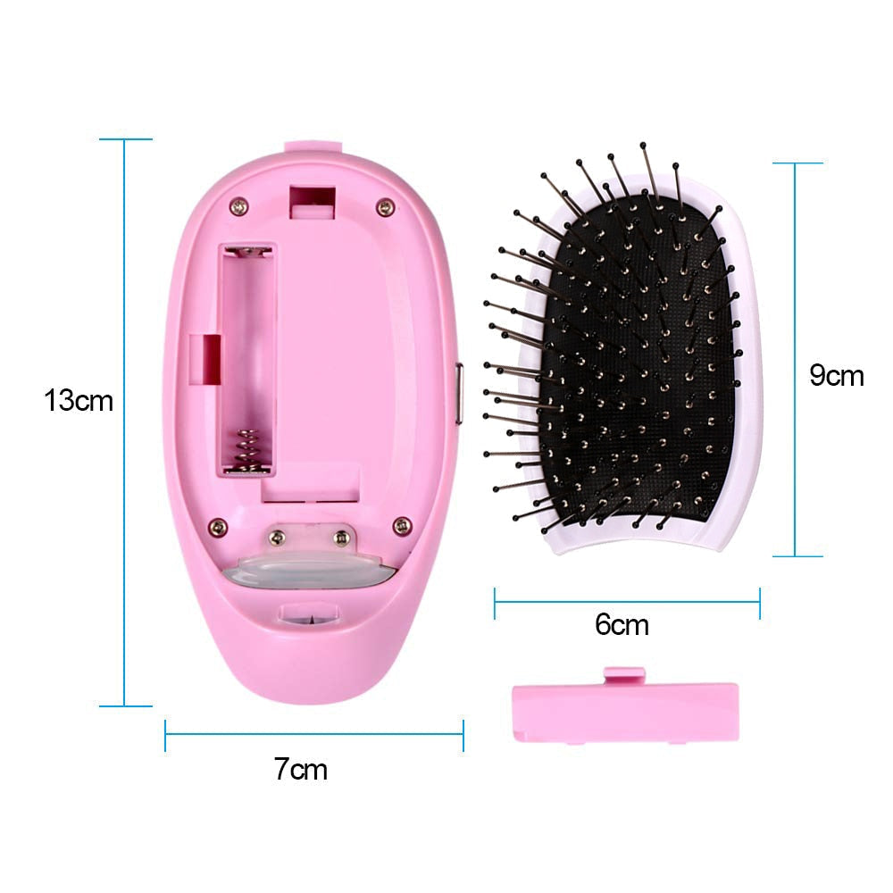 Portable Electric Ionic Hairbrush