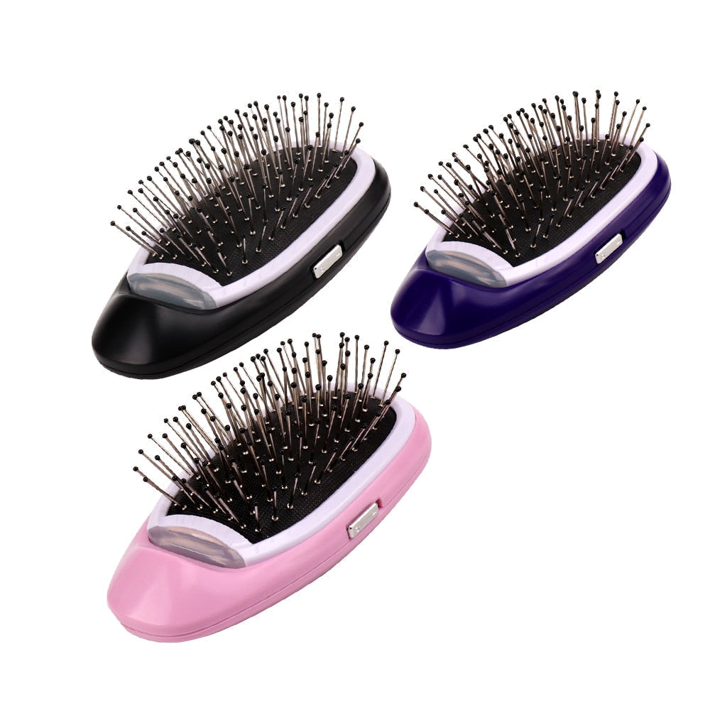 Portable Electric Ionic Hairbrush - Beeyouti